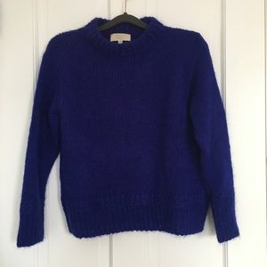 Sézane “Chuck” sweater in Electric Blue, XS